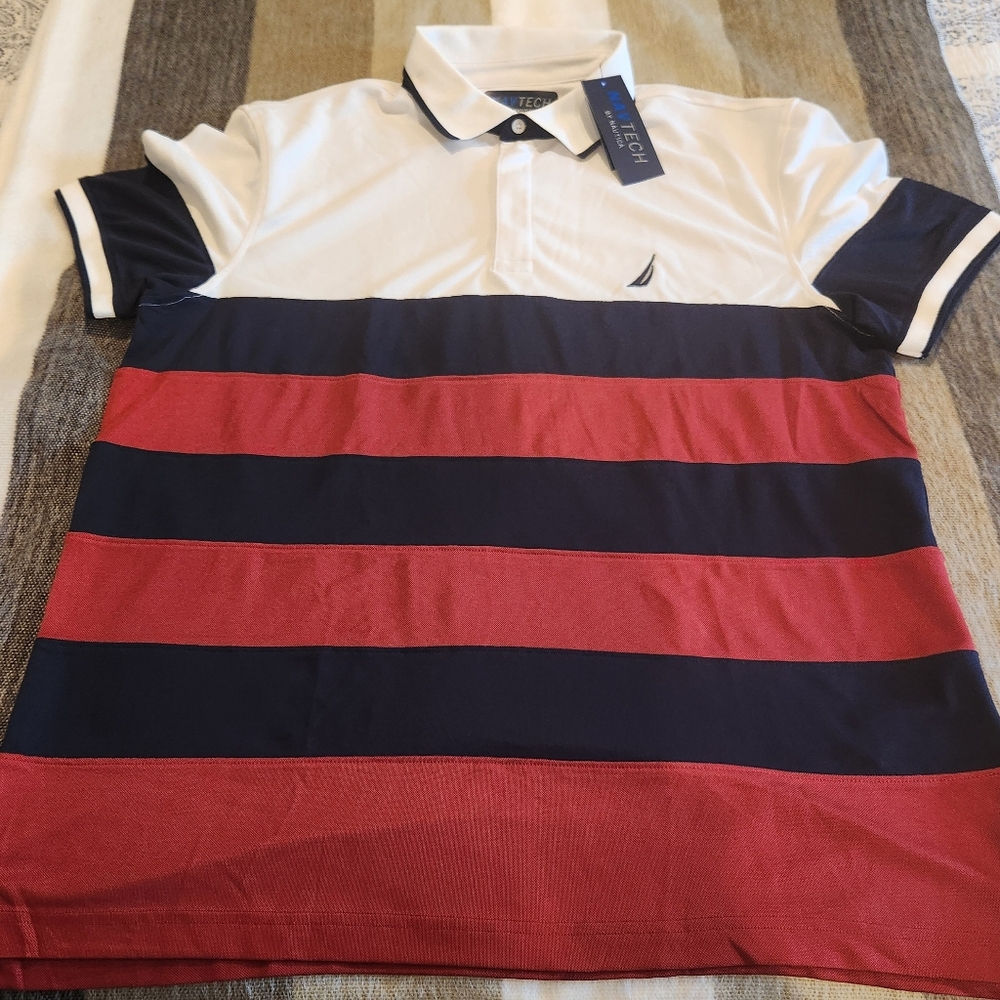 Men's NavTech by Nautica classic Polo shirt size XL